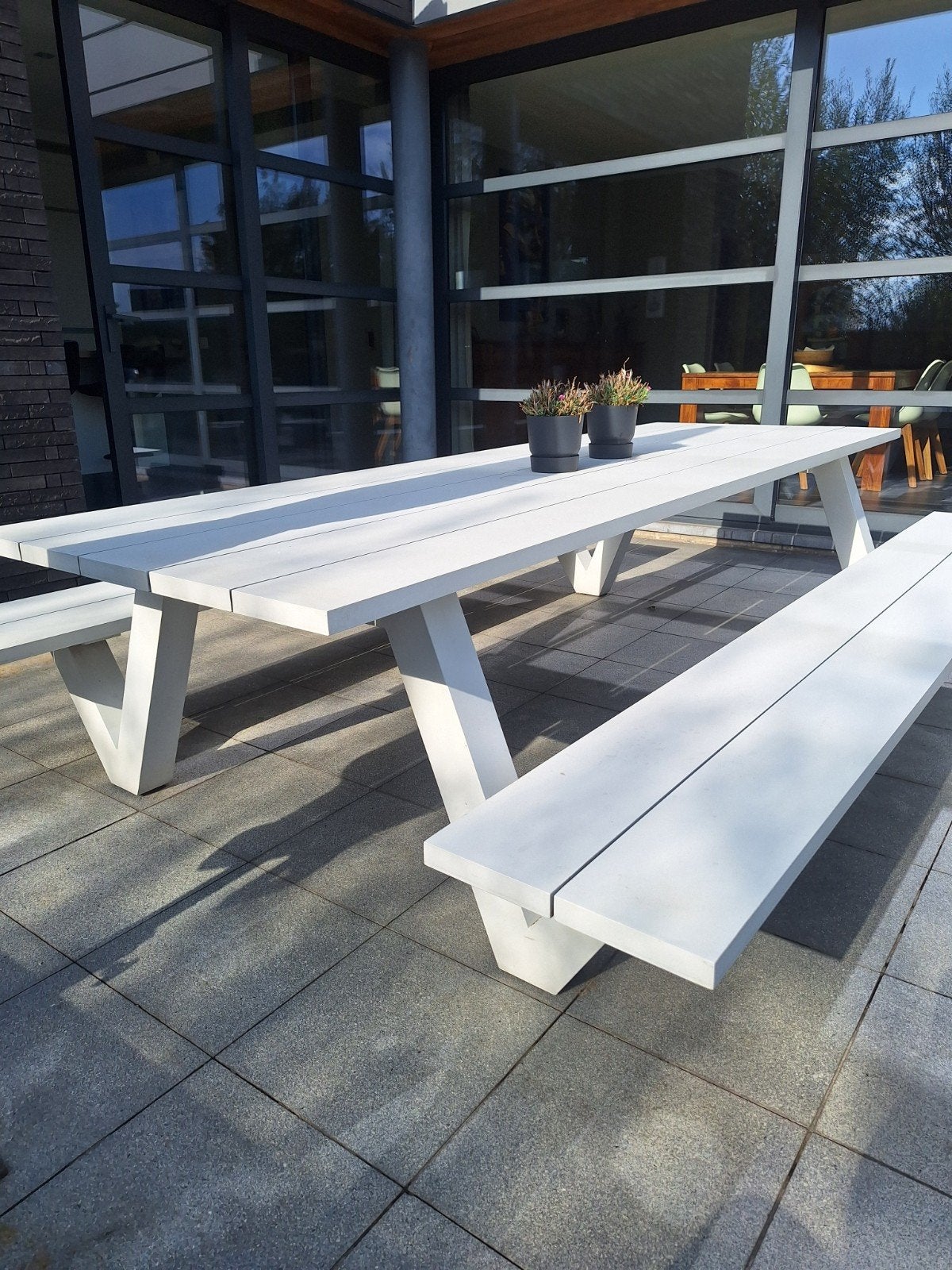 picknick tafel, Tuin en Terras, Ophalen, Aluminium