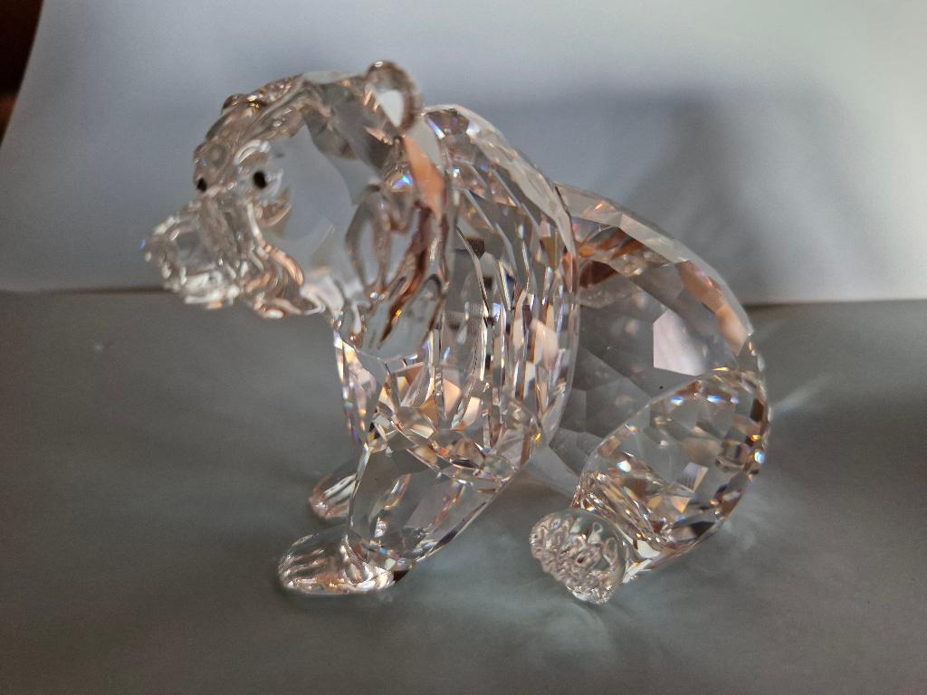 Swarovski grizzly, Verzamelen, Ophalen of Verzenden, Zo goed als nieuw, Figuurtje