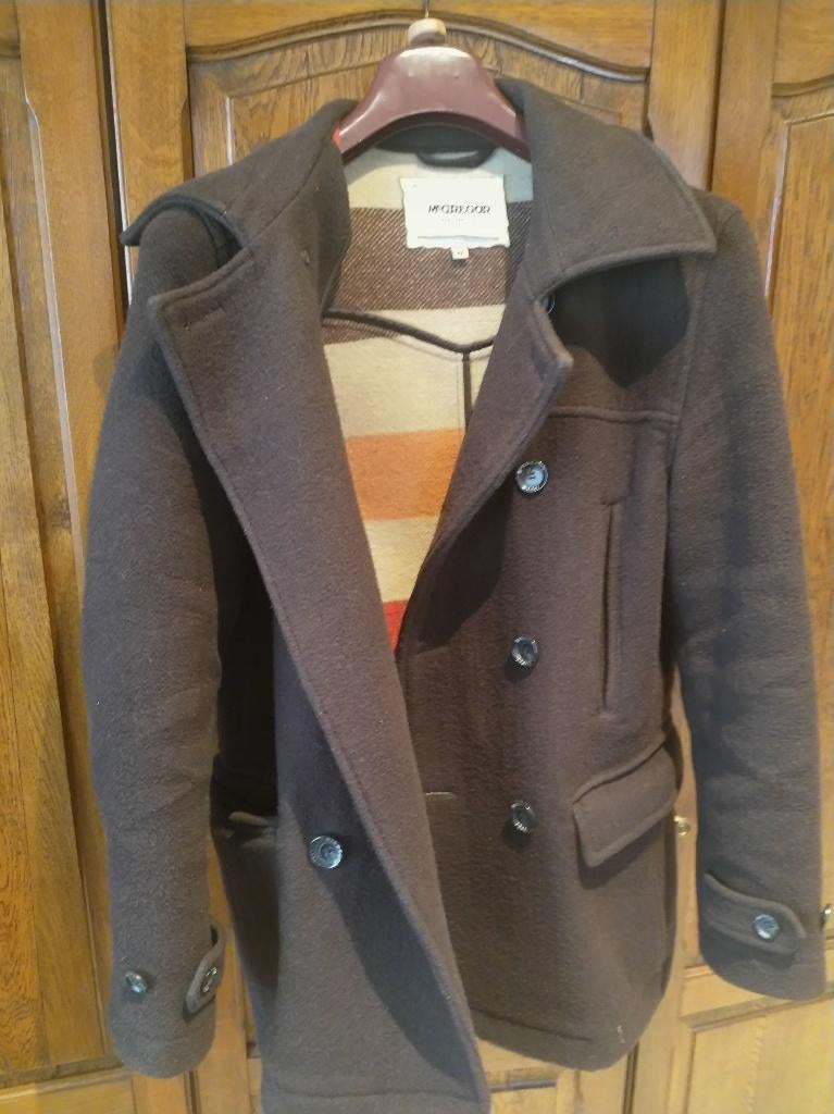 winterjas heren mc Gregor, Ophalen, Bruin, Maat 48/50 (M), Gedragen