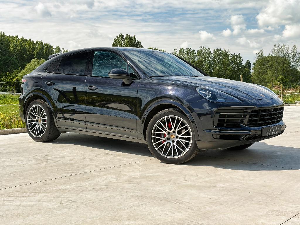Porsche Cayenne coupé 3.0i - 2020 - 67586km, Auto's, Porsche, Automaat, Cayenne, Zwart, Leder