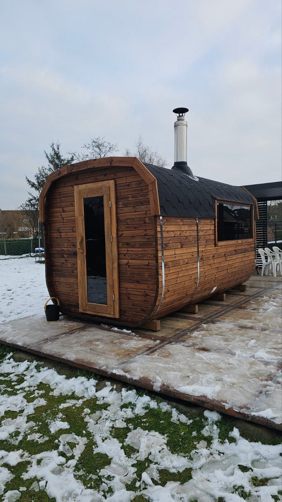 4M Cube Sauna Gratis Levering en Plaatsing - 10% KORTING, Sport en Fitness, Sauna, Ophalen of Verzenden