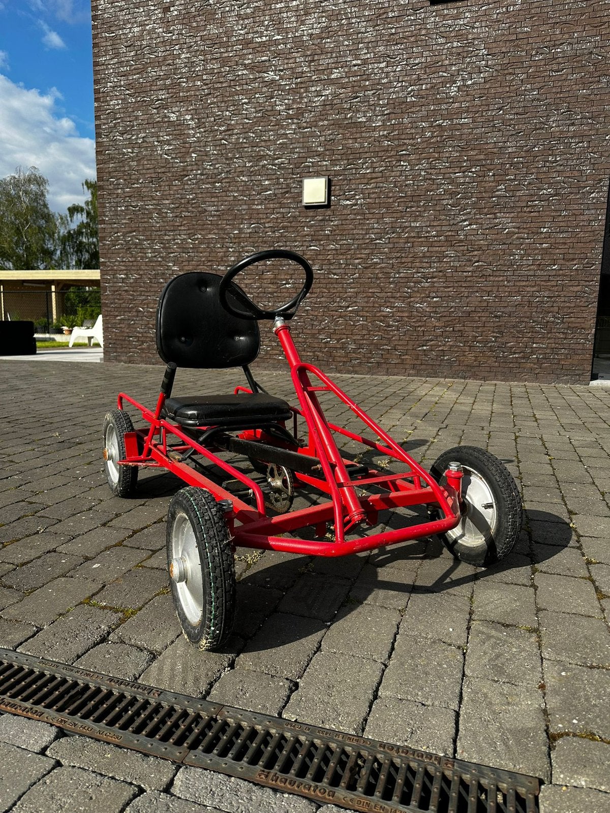 Gocar, mooi rood en gerestaureerd, Kinderen en Baby's, Speelgoed | Buiten | Voertuigen en Loopfietsen, Zo goed als nieuw, Ophalen of Verzenden