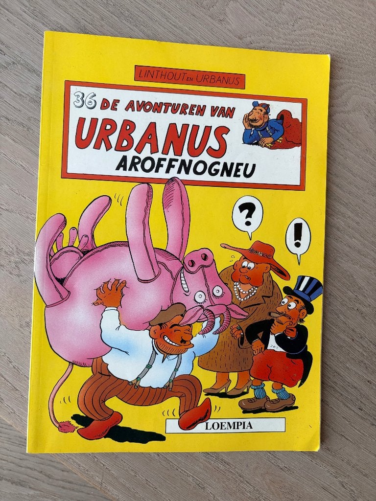 De avonturen van Urbanus Aroffnogneu, Eén stripboek, Ophalen, Zo goed als nieuw, Linthout en Urbanus