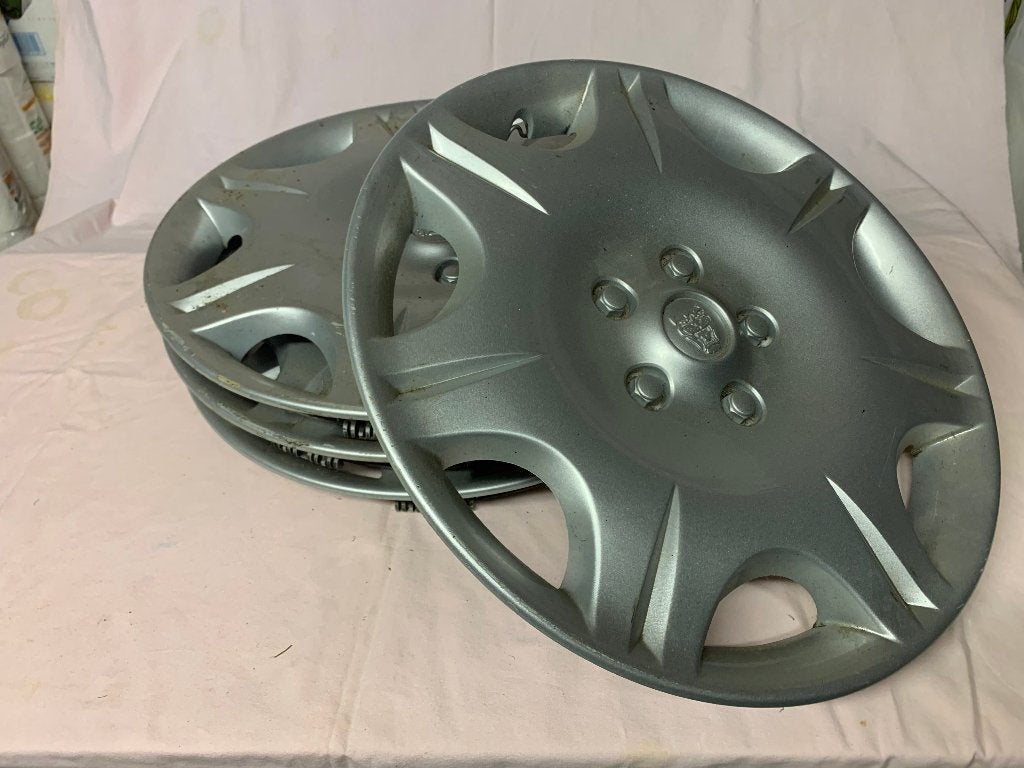 Jaguar wieldeksels set 16,9 inch, Auto diversen, Wieldoppen, Ophalen of Verzenden