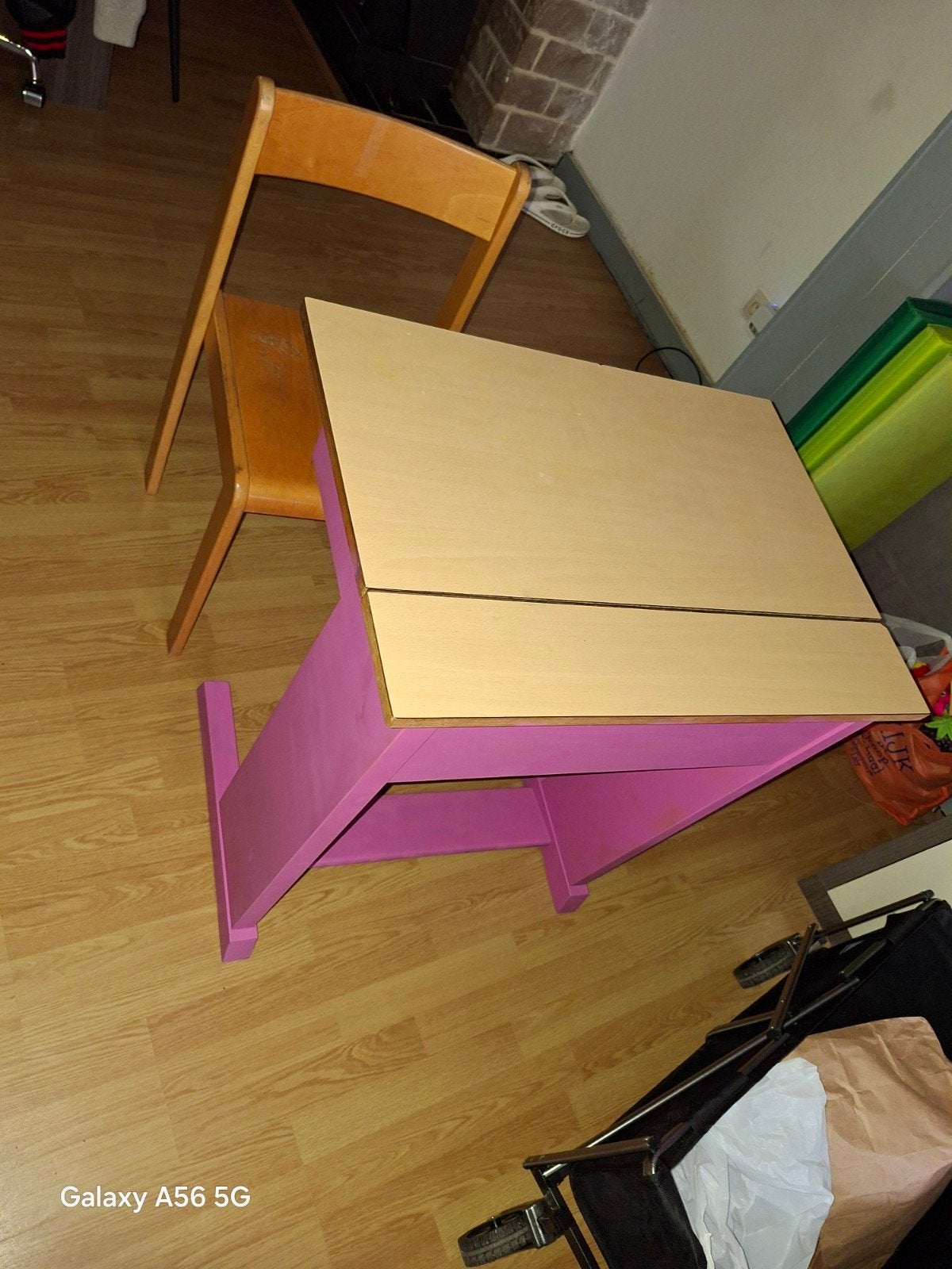 Bureau kind, Ophalen