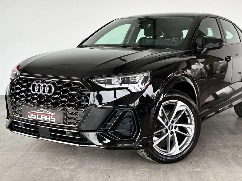 Audi Q3 Sportback 2.0TDi FULL S-LINE-1ERPRO-COCKPIT-CAMERA, Auto's, Automaat, Gebruikt, 4 cilinders, Leder