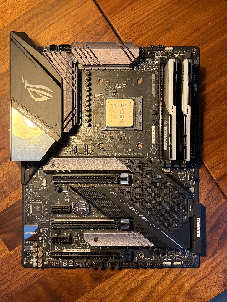 Ryzen 9 5950X + G.Skill Trident Z Neo 3600 MHz + Asus X570-E, Computers en Software, Processors, Ophalen, Gebruikt, AMD Ryzen 9