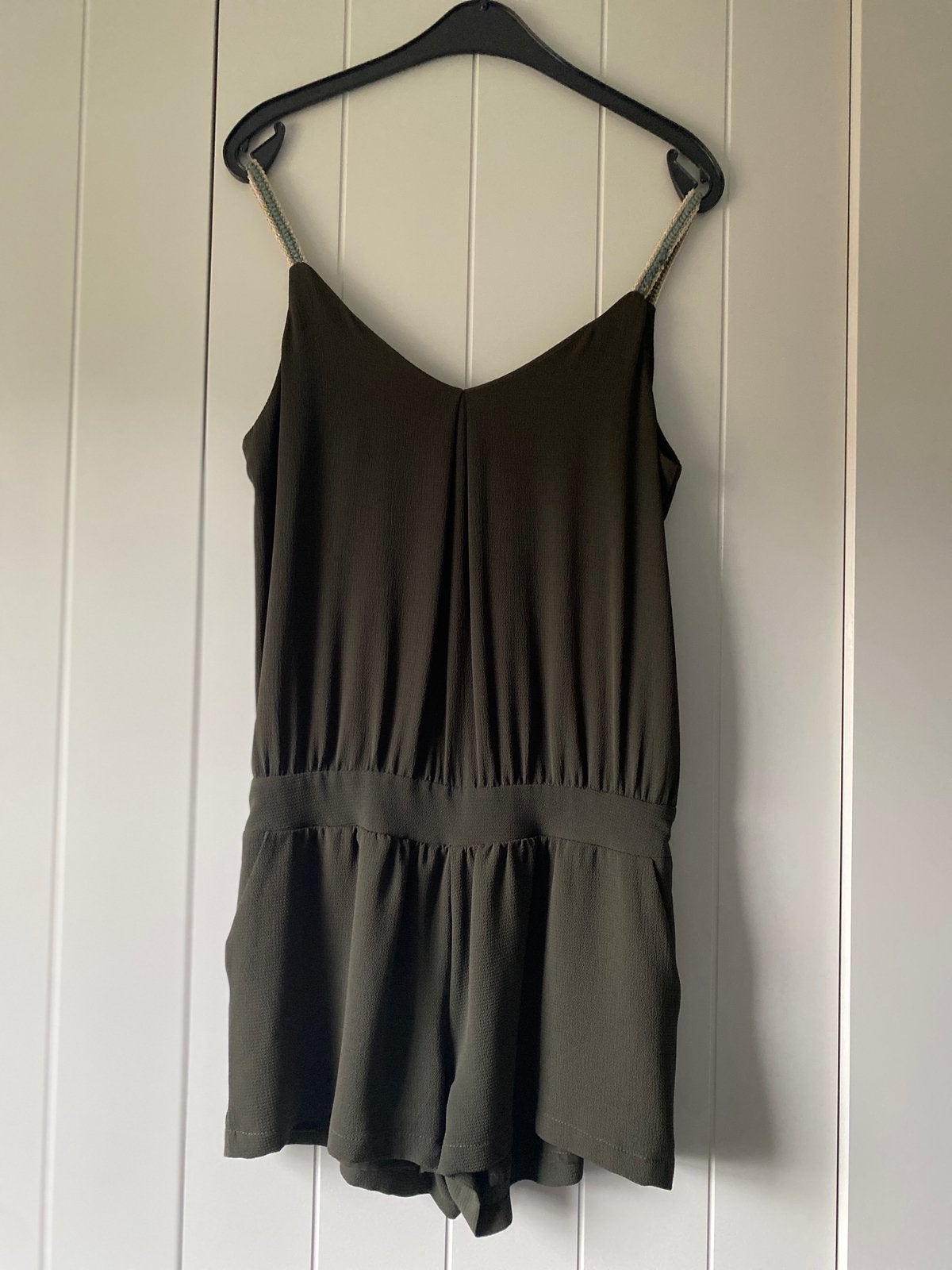 Playsuit maat smal/ medium, Kleding | Dames, Jumpsuits, Ophalen of Verzenden, Gedragen, Maat 36 (S), Groen