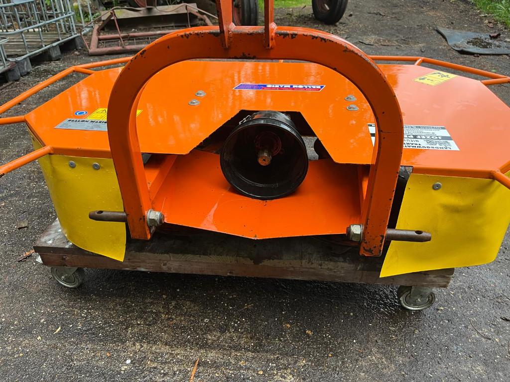 Maaier minitractor, Ophalen, Weidebouw