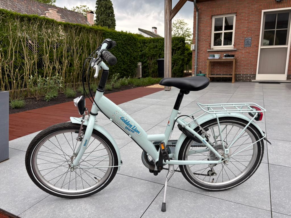 Meisjesfiets Golden Lion Wave 6-8j, Ophalen, Zo goed als nieuw