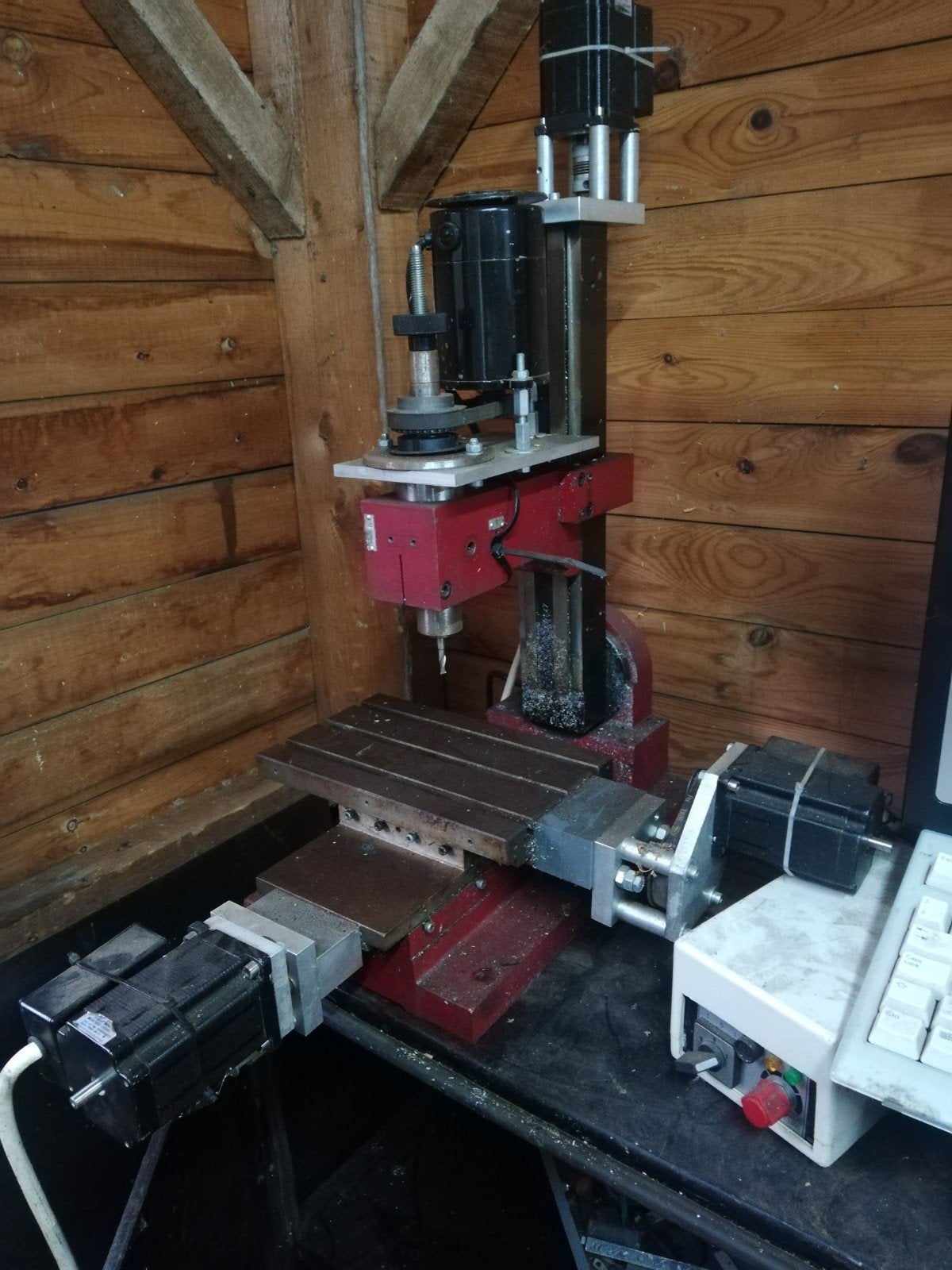 CNC freesmachine Sieg micro Drill, Ophalen