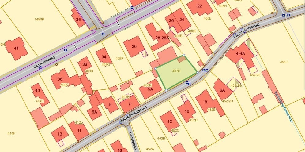 Rustig gelegen bouwgrond Geel - Oosterlo 5a 67ca, Immo, Terrains & Terrains à bâtir, 500 à 1000 m²