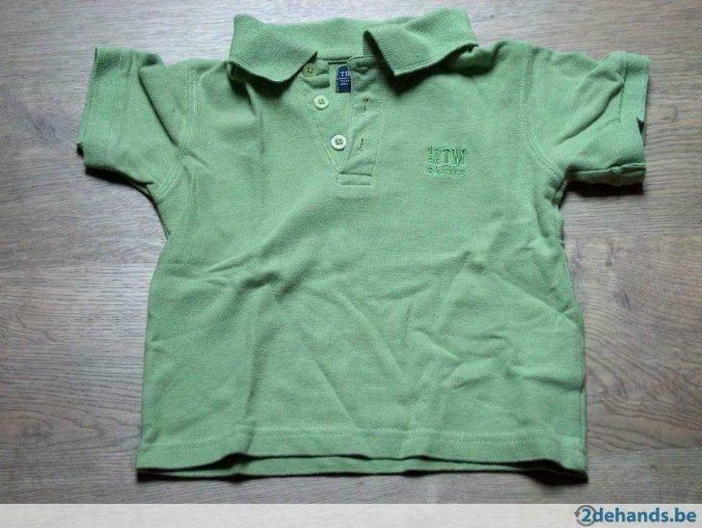 groene polo Tim Moore (JBC) maat 86 - 92, Kinderen en Baby's, Gebruikt, JBC, Ophalen of Verzenden, Jongetje