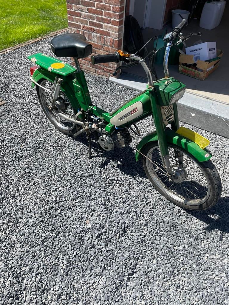 Peugoet 103 vs, Fietsen en Brommers, Brommers | Peugeot, Ophalen, Gebruikt, Klasse B (45 km/u)