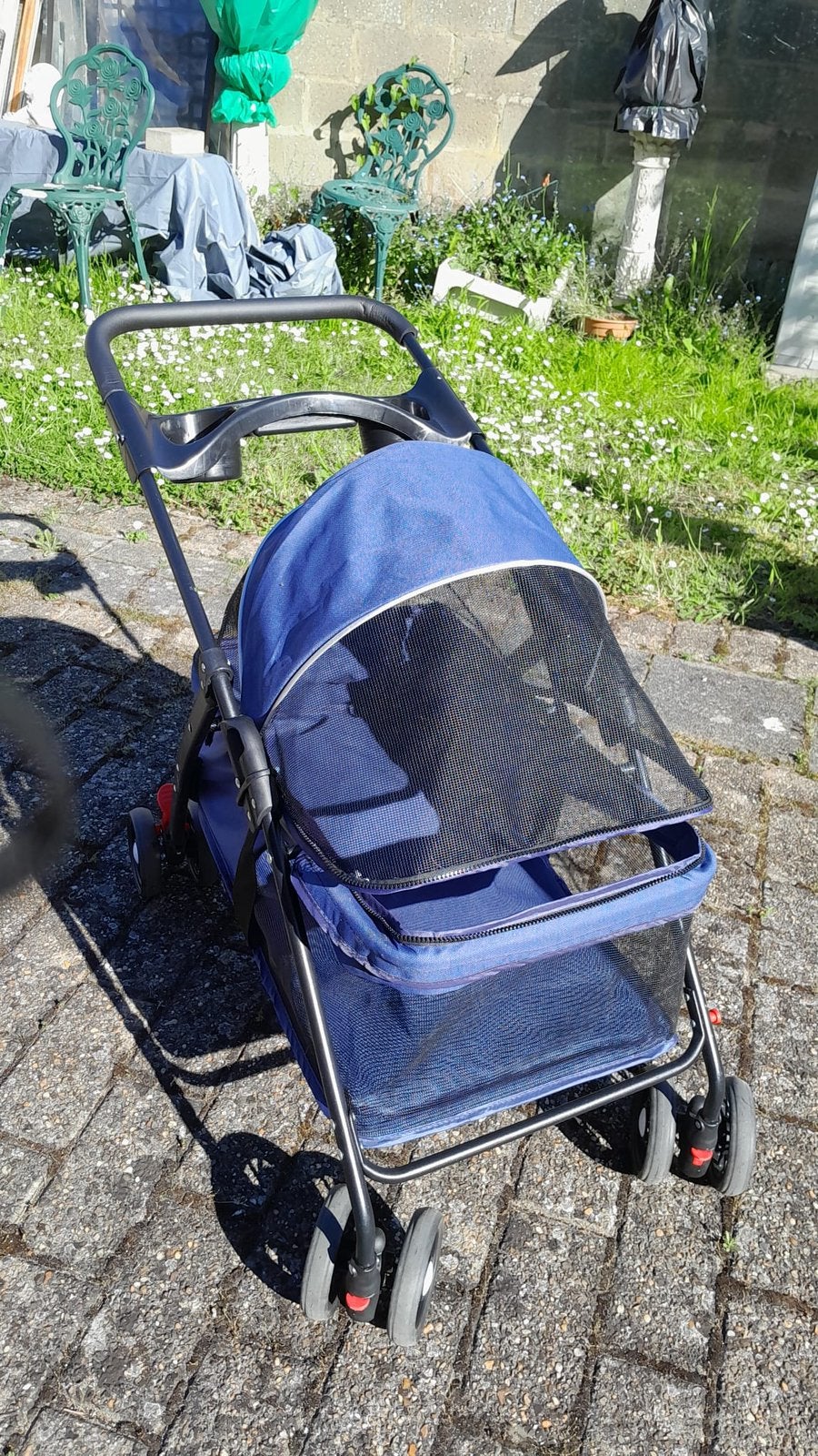 Poussette pour animaux de compagnie à l'état neuf., Enlèvement, Comme neuf