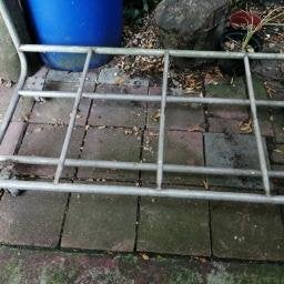 kar of plantenrek in inox, Ophalen, Zo goed als nieuw
