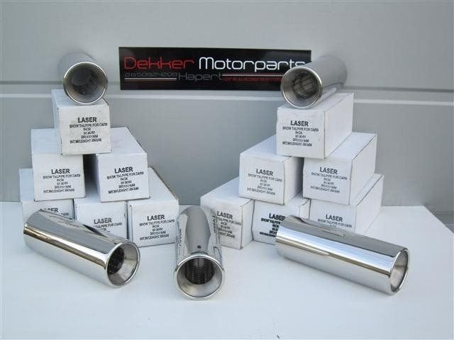 Laser Uitlaat Demper # 100mm Aansluiting # Hagel Nieuw!!, Motoren, -, -, Nieuw, Ophalen of Verzenden