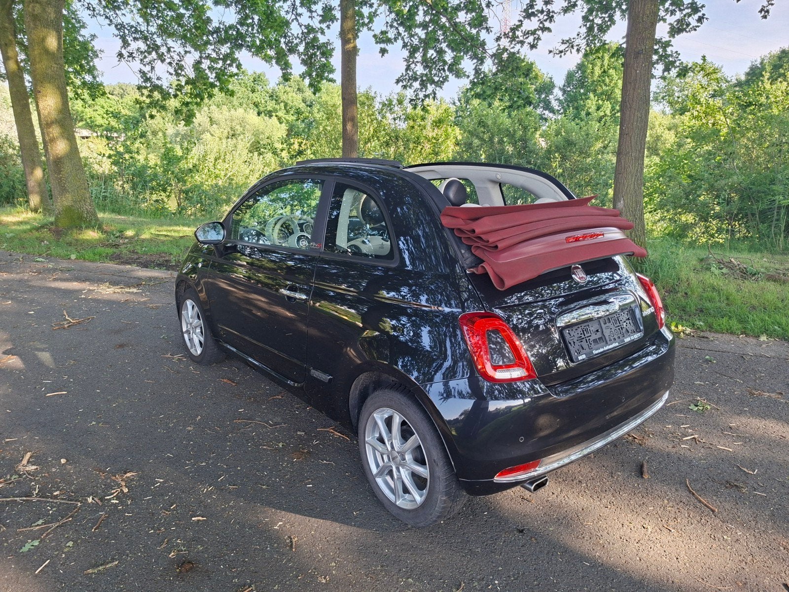 2021 Fiat 500c hybrid 1.0 cabrio, Autos, Achat, Entreprise, Cabriolet, Boîte manuelle