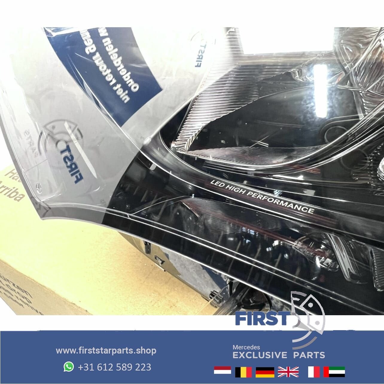 MERCEDES EQE W295 X294 LED KOPLAMP LINKS A2959060700 HIGH PE, Auto-onderdelen, Gebruikt, -, Ophalen of Verzenden, -