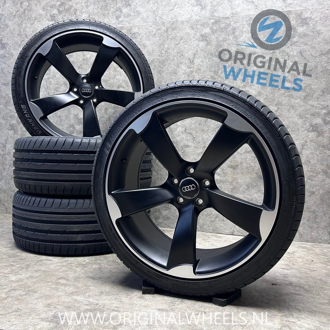 20 inch rotor velgen + zomerbanden Audi A6 A7 S7, Gebruikt, -, 265 mm, -