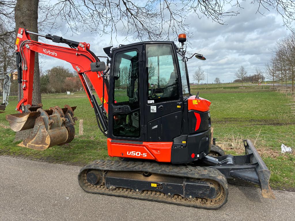 Kubota U50-5, Zakelijke goederen, Machines en Bouw | Kranen en Graafmachines, Ophalen of Verzenden, Kraan