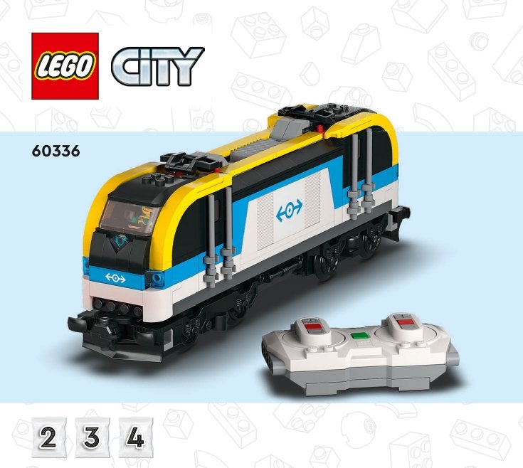 Lego trein: locomotief 60336 (Nieuw!!!), Envoi, Neuf, Lego, City