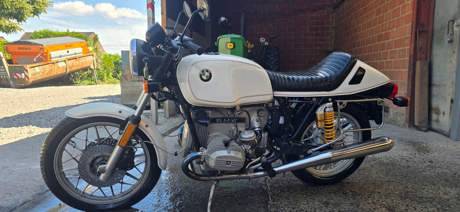 blw r100 1979 avec énorme lot de pieces collector, Motos, Particulier