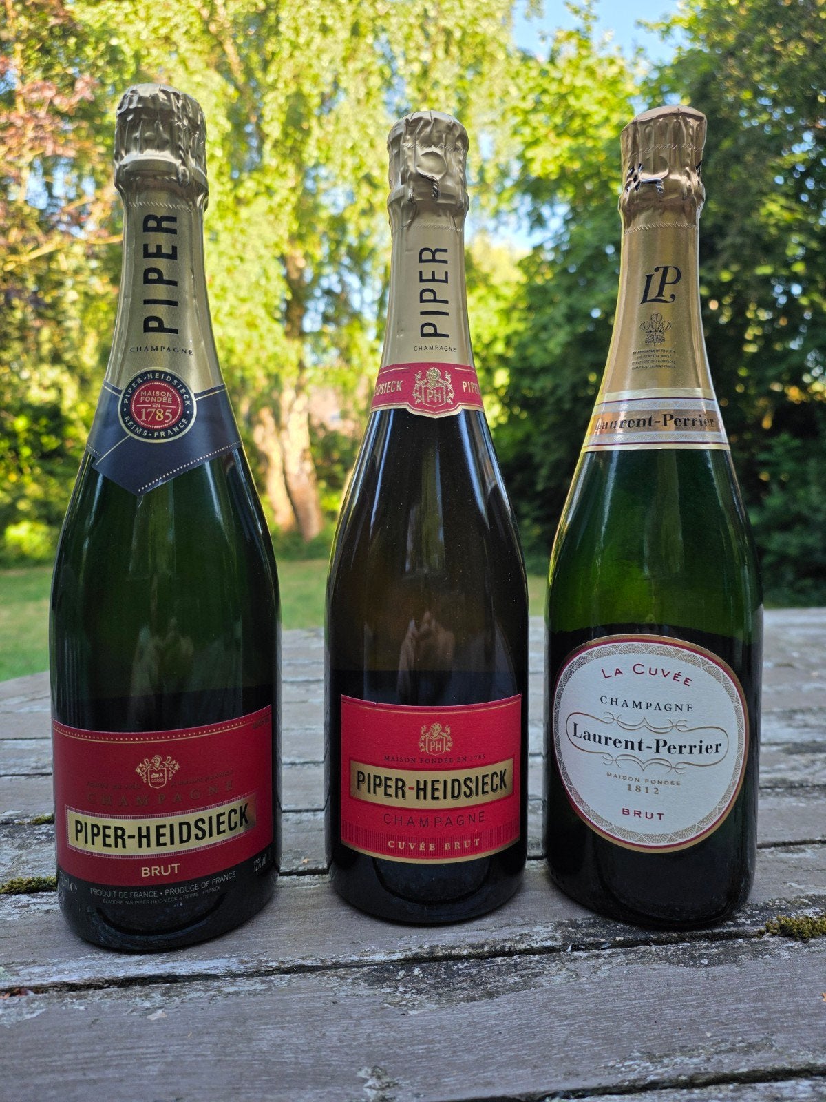3 flessen champagne, Enlèvement ou Envoi, Champagne