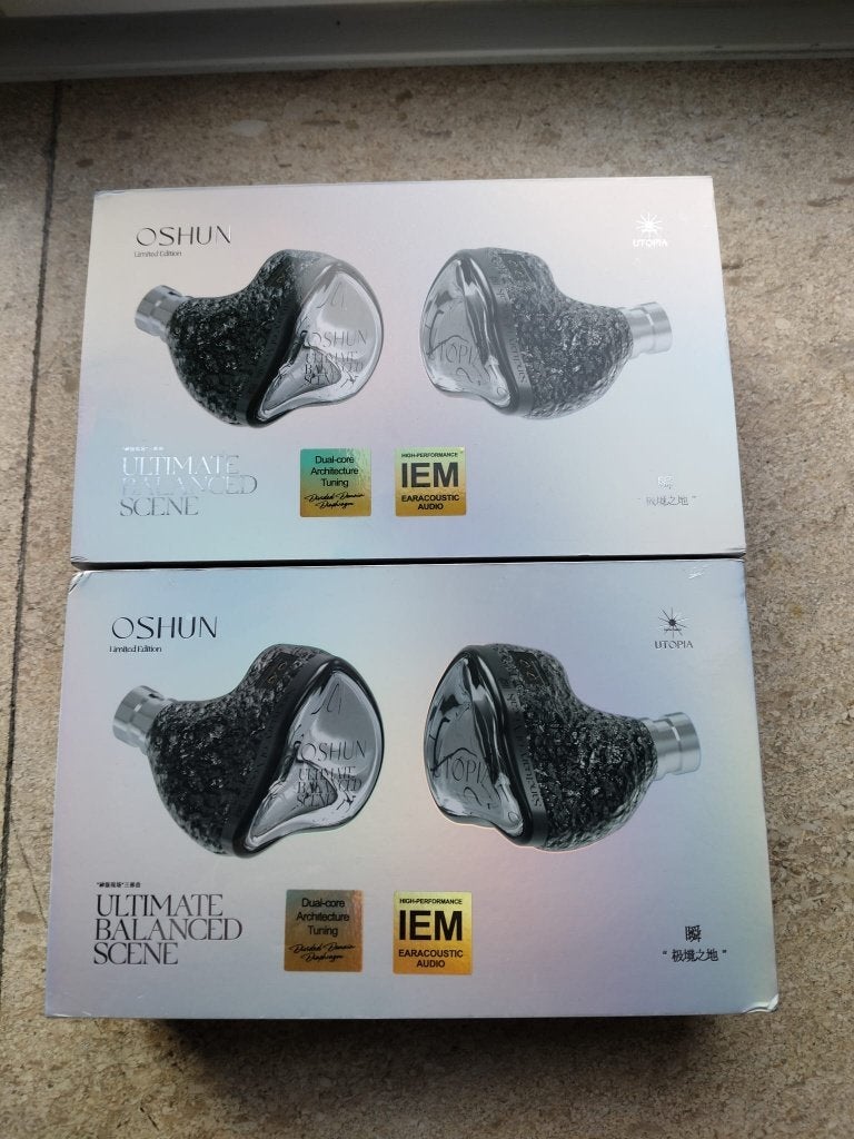 EarAcoustic Oshun-ltd. IEM bis, Zwart, In gehoorgang (in-ear), Overige merken, Nieuw
