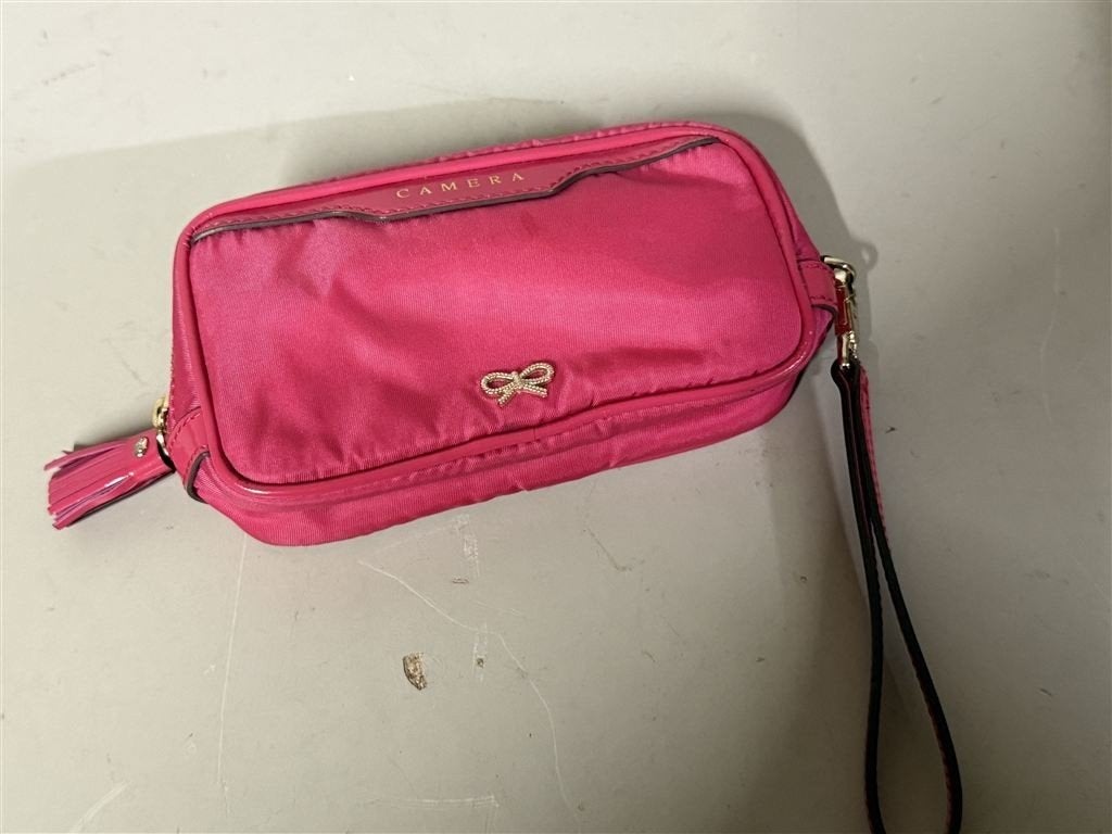 Anya Hindmarch Roze Camera Tasje, TV, Hi-fi & Vidéo, Photo | Sacs pour appareil, Enlèvement ou Envoi, Comme neuf, Rose