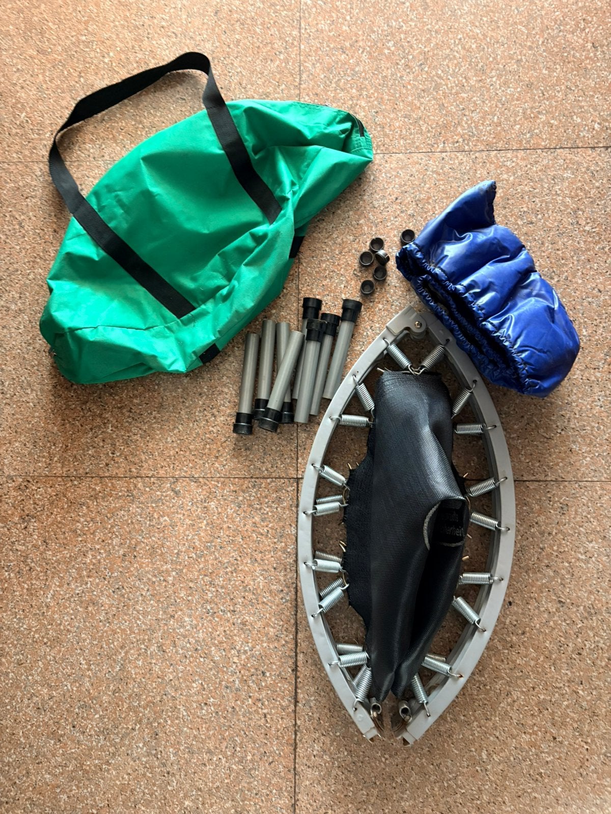 Trampoline de fitness pliable avec sac de transport, Enlèvement ou Envoi, Jambes, Autres types