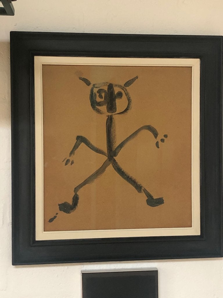 Schilderij kunst art, Enlèvement, Sous verre