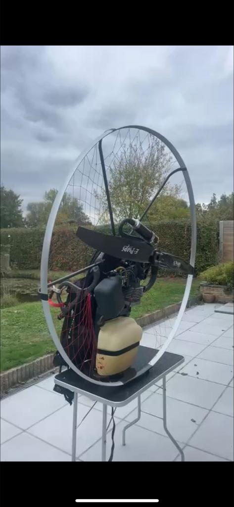 Pack Paramoteur Pluma Atom 80 + ITV Daytona (18h de vol), Enlèvement, Comme neuf