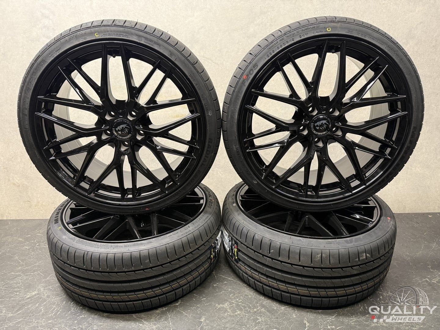 19” Golf 5 6 7 8, Passat, CC, Audi A3, Seat Leon Velgen + Ba, 19 inch, -, -, Banden en Velgen