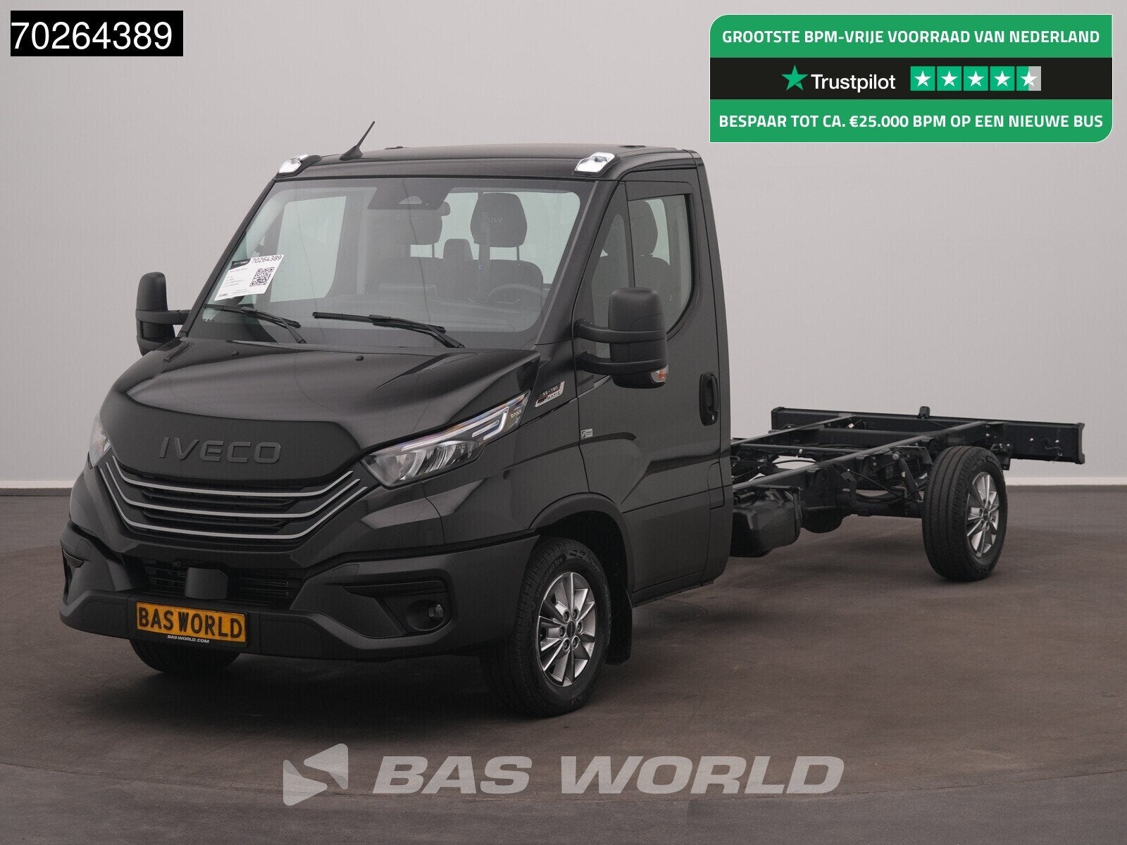 Iveco Daily 35S18 BPM VRIJ! Automaat BPM VRIJ! 410WB Chassis, Neuf, Achat, Volant multifonction, Euro 6