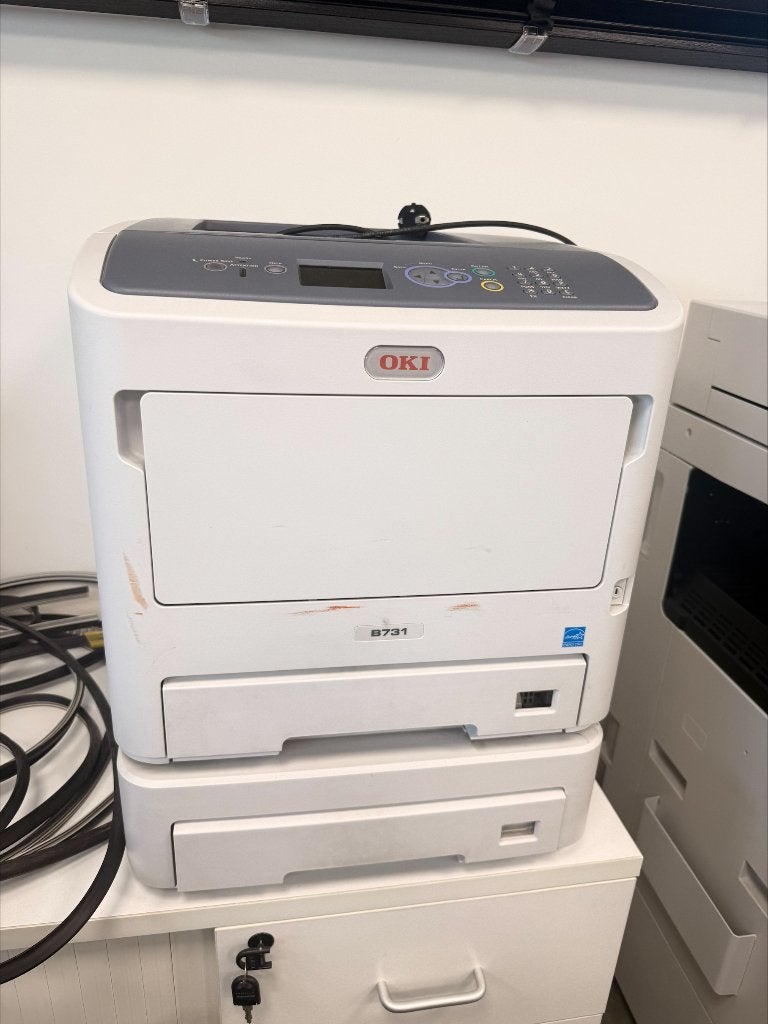 OKI B731 monochrome laserprinter, Computers en Software, Printers, Ophalen, Gebruikt, Laserprinter, Printer