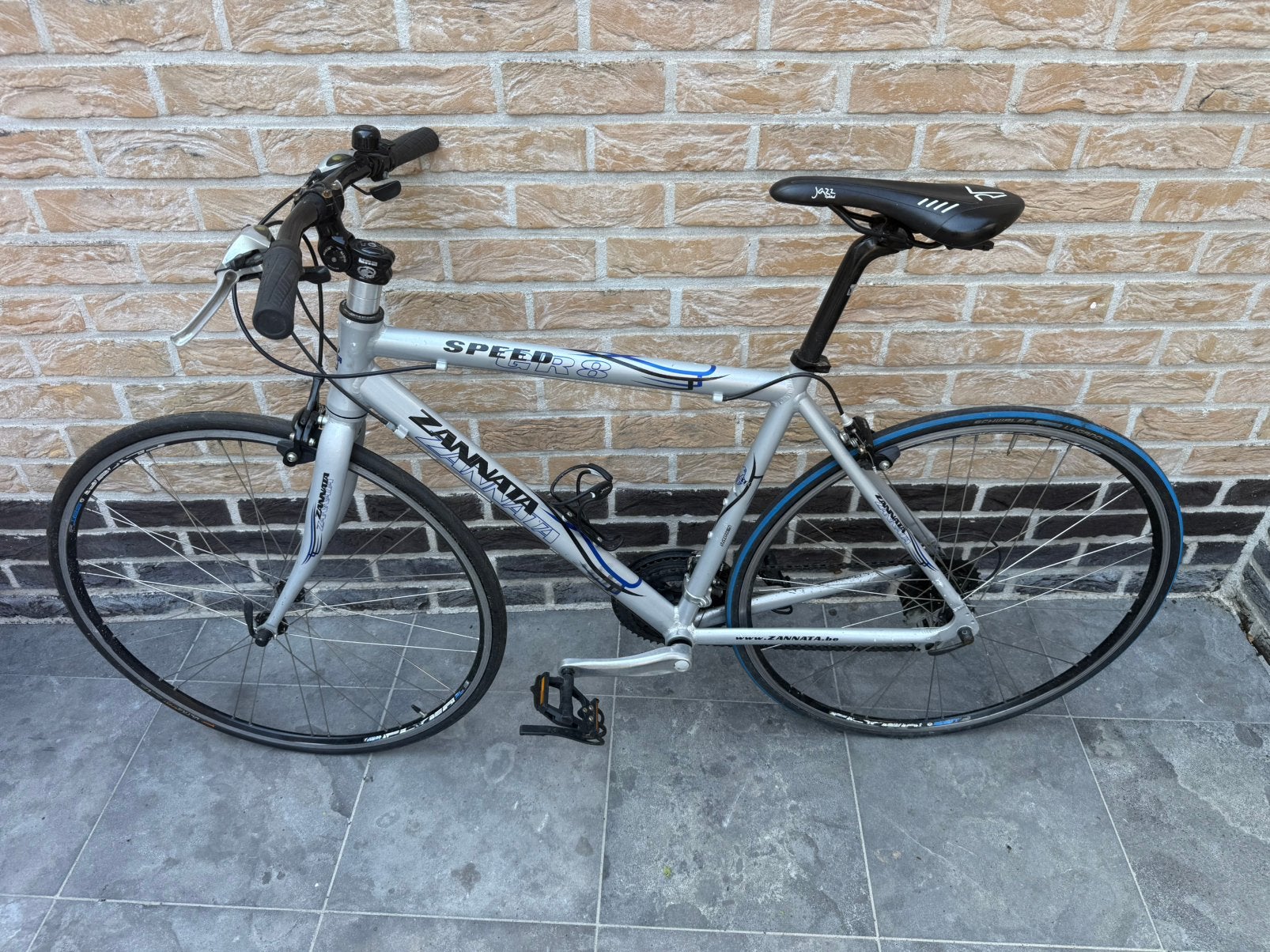 Koersfiets zannata kadermaat 51, 49 tot 53 cm, Ophalen, Gebruikt