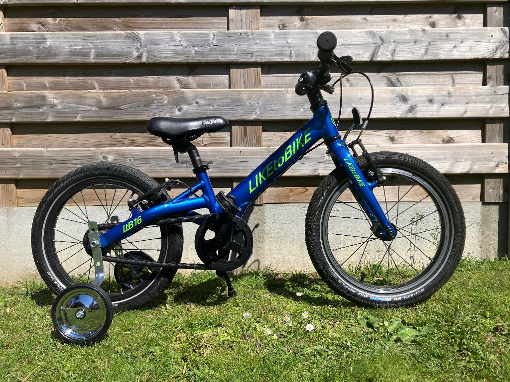 Kokua fiets kleuter, Fietsen en Brommers, Ophalen, Zijwieltjes, Zo goed als nieuw, Kokua