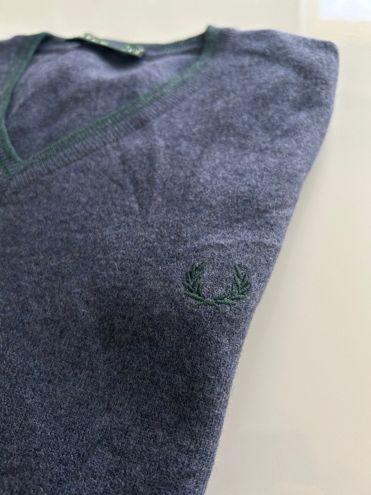 Fred Perry trui, Kleding | Heren, Truien en Vesten, Ophalen of Verzenden, Zo goed als nieuw, Maat 52/54 (L), Blauw