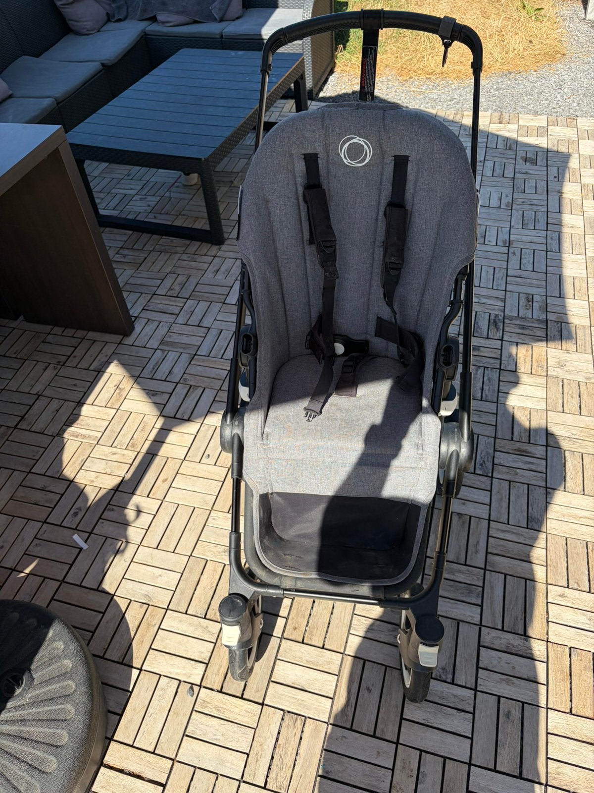 Bugaboo Buffalo – poussette complète avec chancelière – gris, Enlèvement, Utilisé, Autres marques