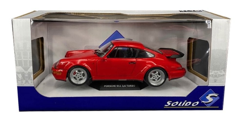 solido porsche 911 (964) turbo 1/18, Enlèvement ou Envoi, Neuf, Voiture, Solido