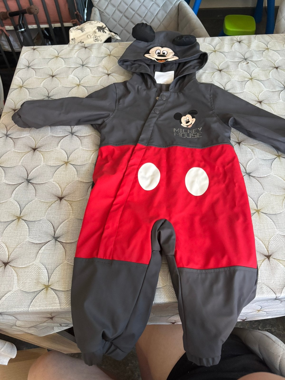 Mickey mousse regenpak 9 tot 12maand, Ophalen, Nieuw
