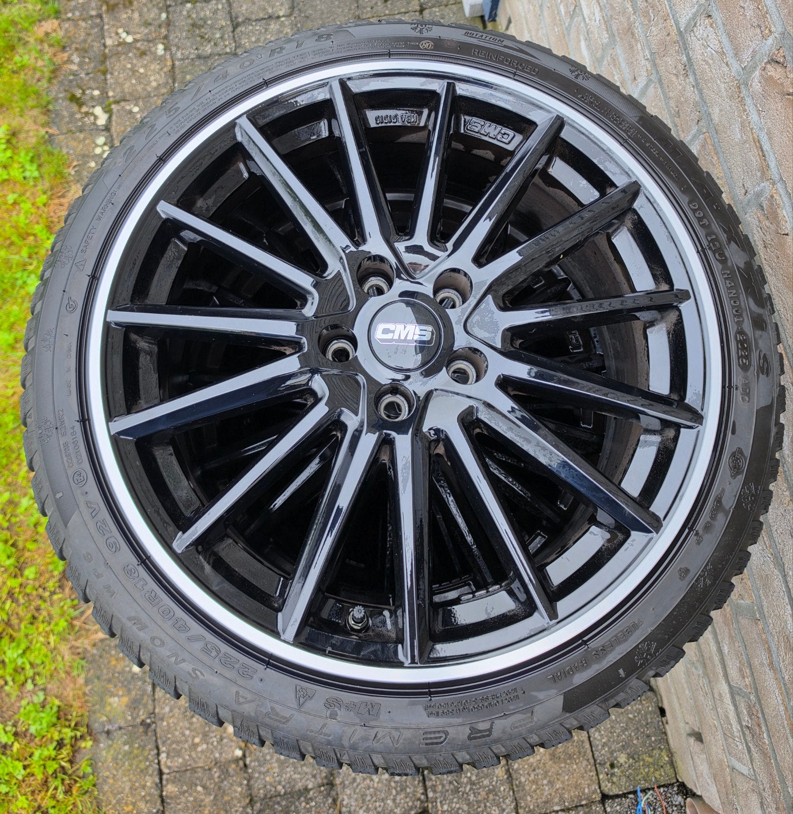 Winterbanden + velgen mini cooper bmw, Autos : Pièces & Accessoires, Pneus hiver, Véhicule de tourisme, 18 pouces, Enlèvement