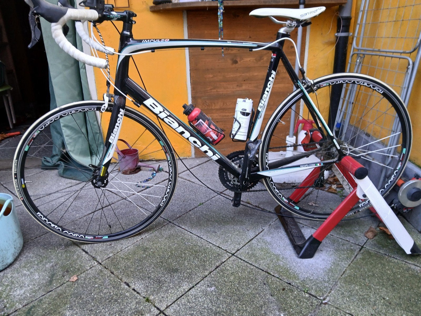 koersfiets Bianchi impulse maat 56, Fietsen en Brommers, Ophalen