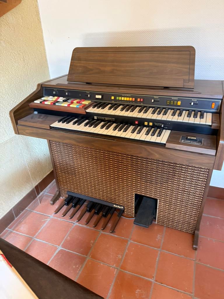 Hammond orgel, Musique & Instruments, Enlèvement, Utilisé, 2 claviers, Orgue Hammond