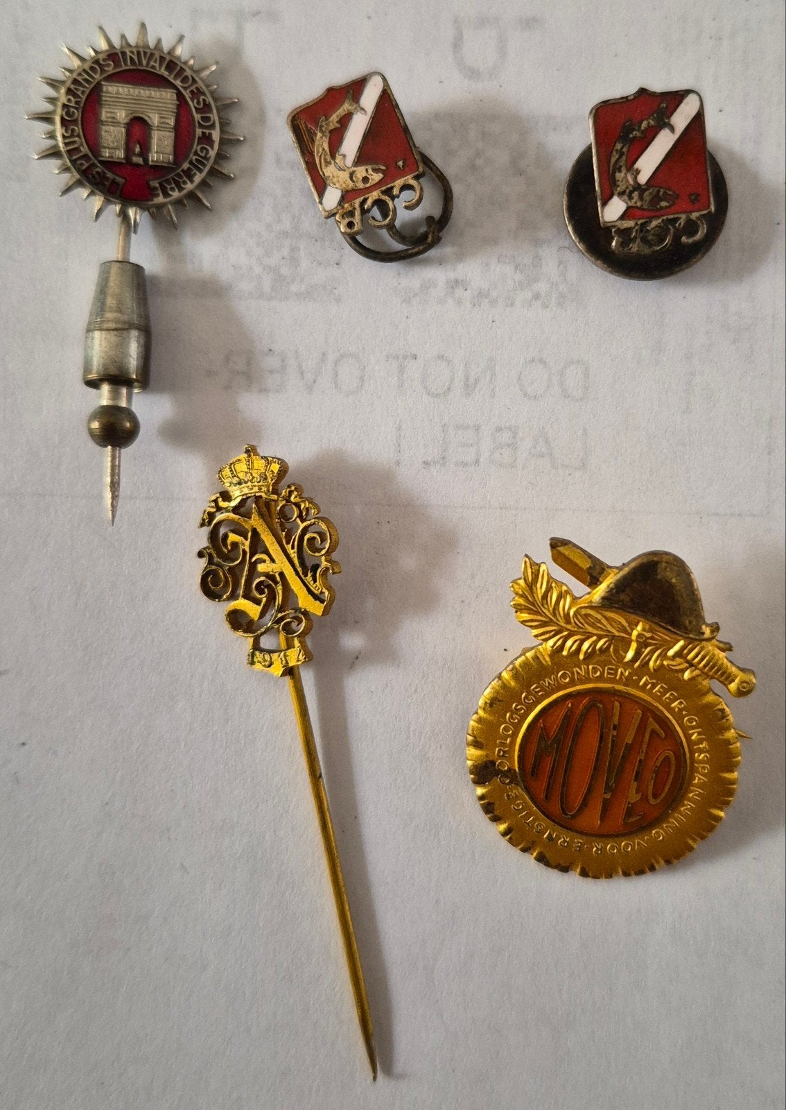 LLgM-lotspelden en -insignes, Ophalen of Verzenden, Overige soorten, Embleem of Badge