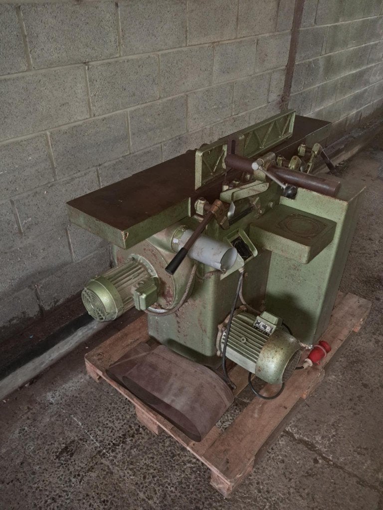 Ponceuse super olimpia machine à bois, Enlèvement