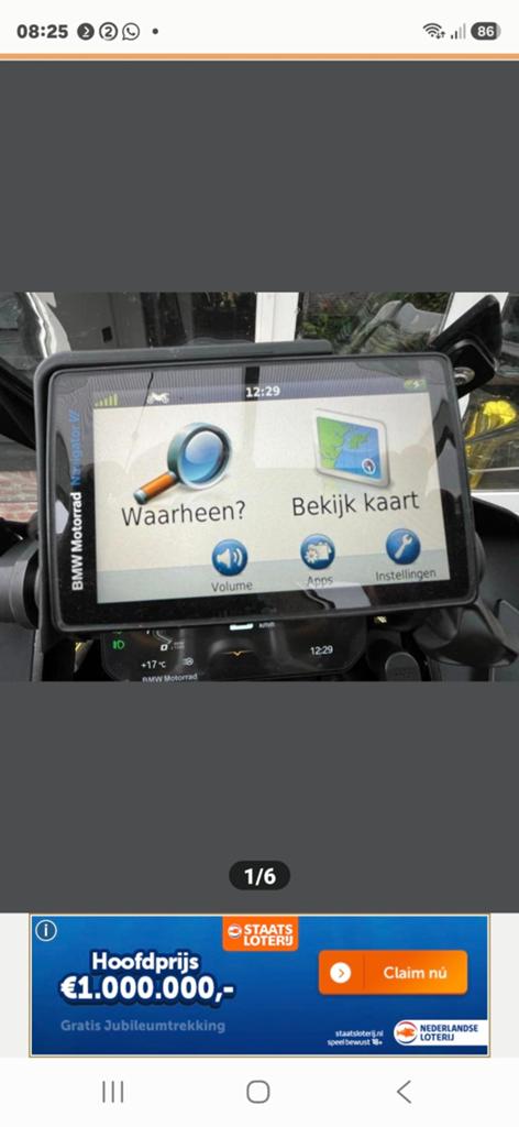 BMW Navigator VI 6 in zeer goede staat, Motoren, Ophalen of Verzenden, Zo goed als nieuw