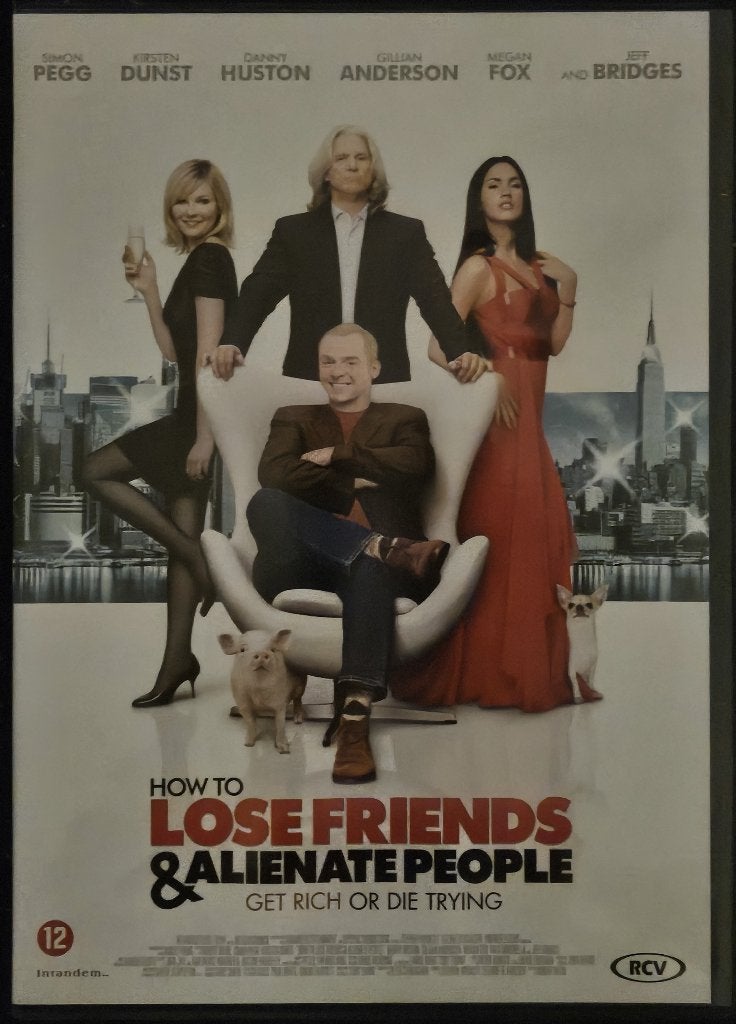How to lose Friends & Alienate People (2008), CD & DVD, DVD | Comédie, Comédie romantique, Enlèvement ou Envoi, Anglais, Néerlandais