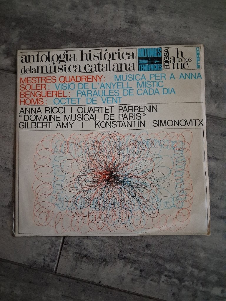 Música Per A Anna (Lp, contemporary), Cd's en Dvd's, Ophalen, LP, Gebruikt, 12 inch